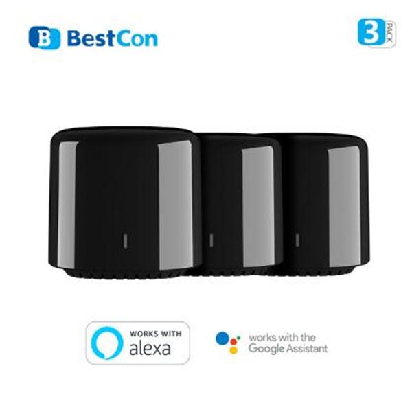 BroadLink RM4C Mini Universal IR Remote - Smart Home Automation - Works with Alexa & Google Assistant: RM4C mini 3 pcs