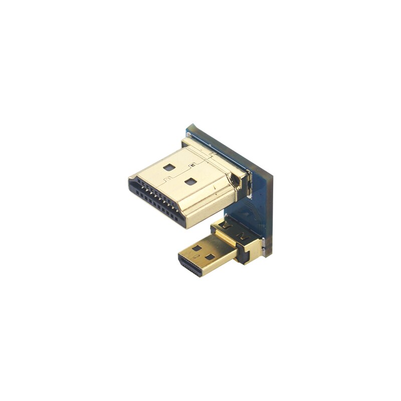 S Robot 1080P Hdmi Naar Micro Hdmi Converter Man Mannelijke Adapter Voor Raspberry Pi 3/4 Hdmi Lcd Touchscreen display RPI131: Micro HDMI to HDMI