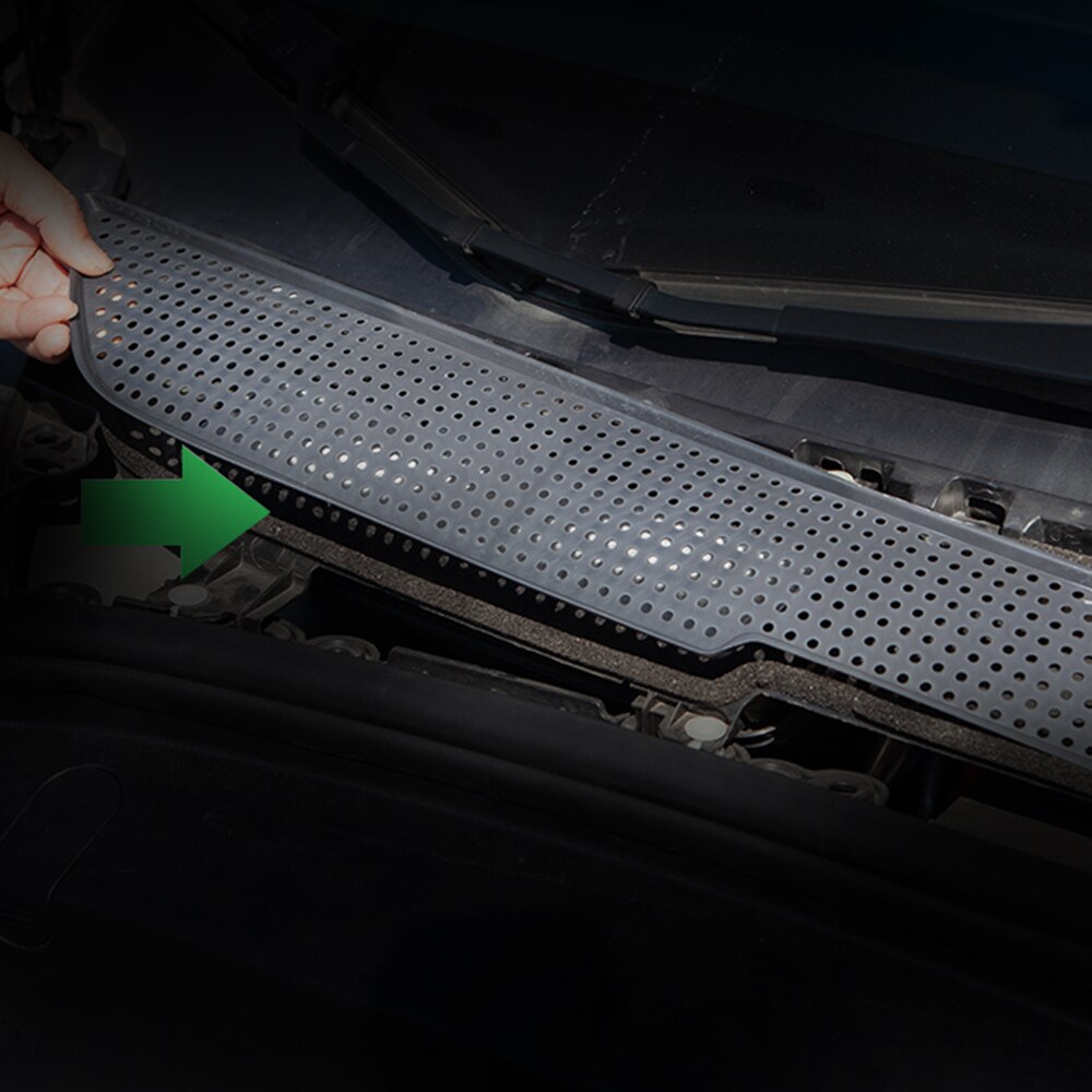 Luchtinlaat Filter Cover Voor Tesla Model 3 2017-2020 – Stopt Vuil En Zuivert De Lucht In De Auto