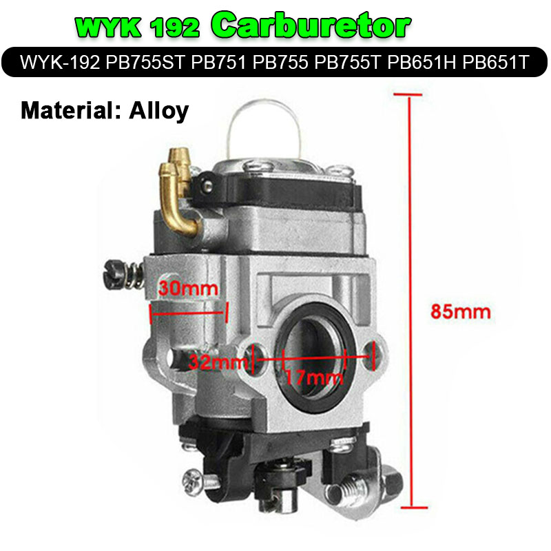 Carburetor Carb Kit Lawn Trimmer 1e40-5 Echo PB755ST PB751 PB651 Cutter Carburetor Replacement Lawnmower Spare Parts Garden Tool