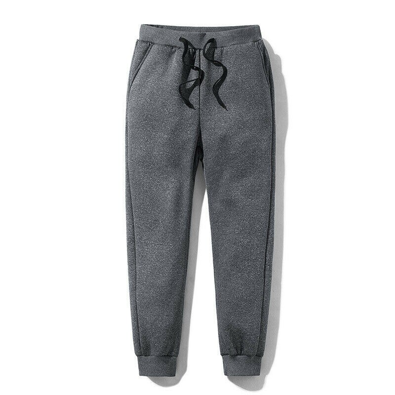Mannen Dikke Fleece Thermiek Broek Outdoor Winter Warm Casual Broek Joggers Sport ASD88