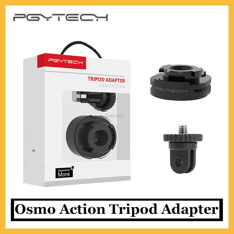 Pgytech Osmo Action Statief Adapter Met 1/4 Schroef Voor Dji Osmo Actie Voor Gopro Sport Camera Accessoires In Voorraad Originele