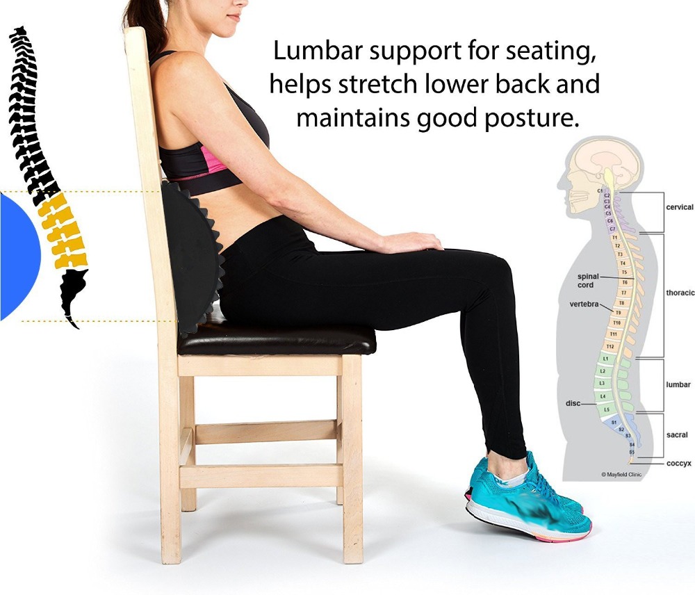 Trigger point massage abdominal mat sit-ups ab acupressure mat core trainer til rygsøjlen behageligt fitnessudstyr