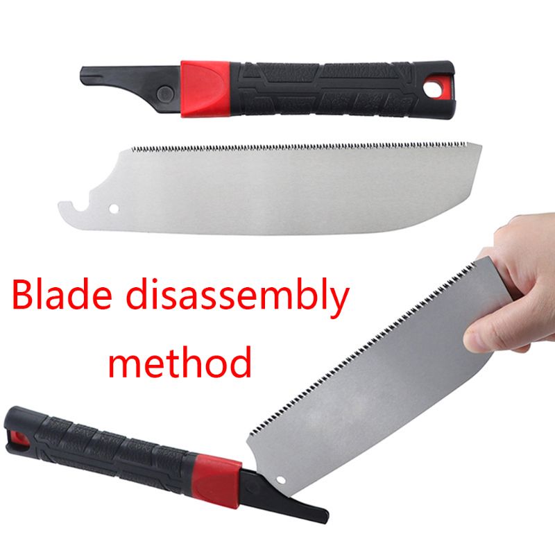 Woodworking 3-edge Teeth Hand Saw SK5 Carbon Steel Tenon Fine Tooth Wood Cutter 85WF