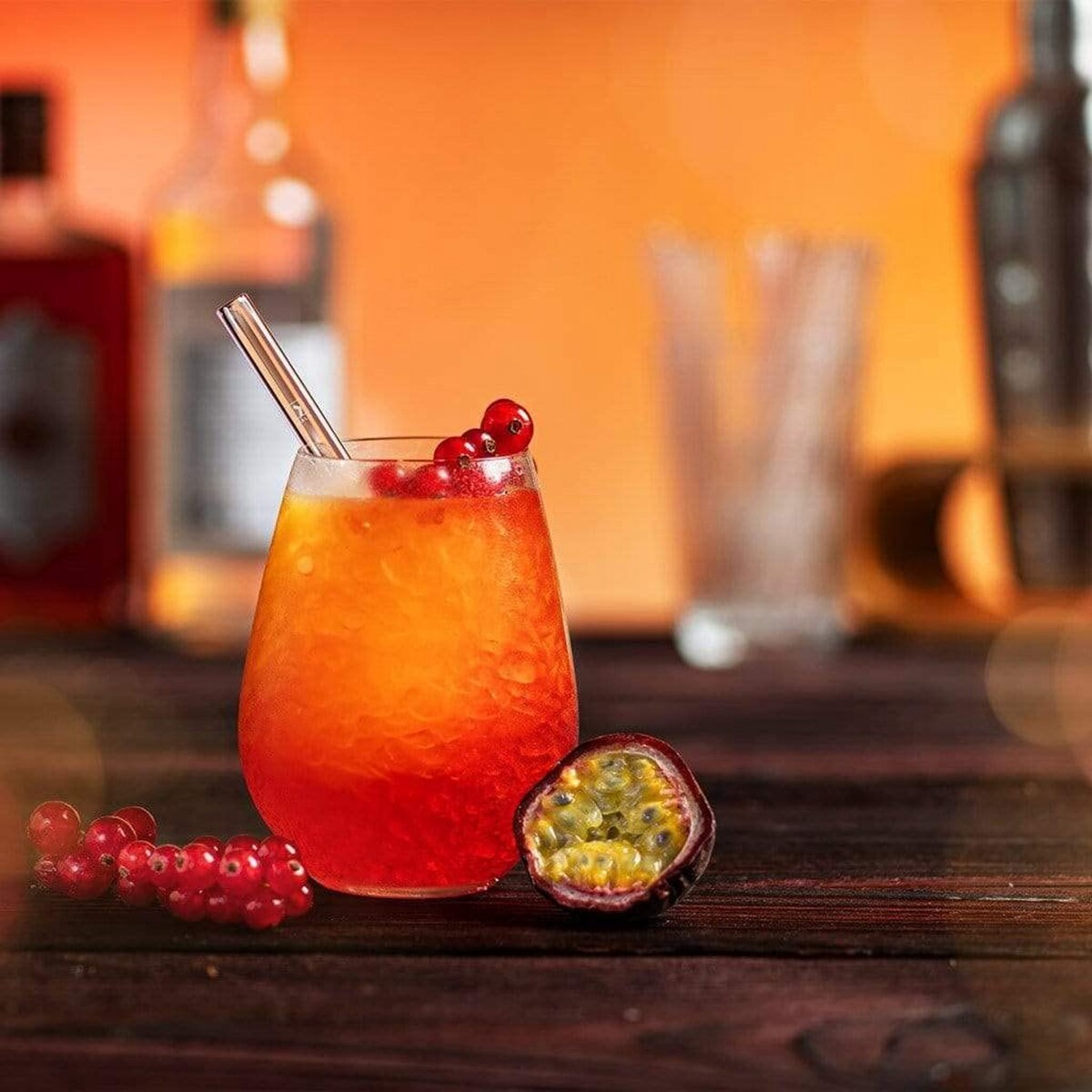 6 tommer 15cm korte glassugerør 8 stk/sæt miljøvenligt genanvendeligt cocktailsugerør til smoothies milkshake bar drinkware