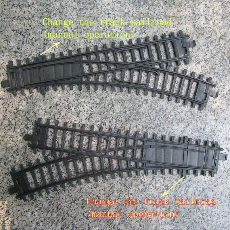 Electric Railway Train Track Parts 14pcs / lot Railroad Track DIY Assembled Class Children's Educational Toy
