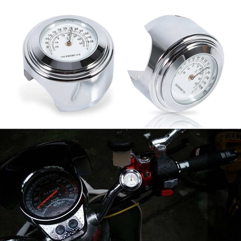 OXFORD Analoge klok Anaclock Zwart - Klokjes voor op de motorfiets | /nl