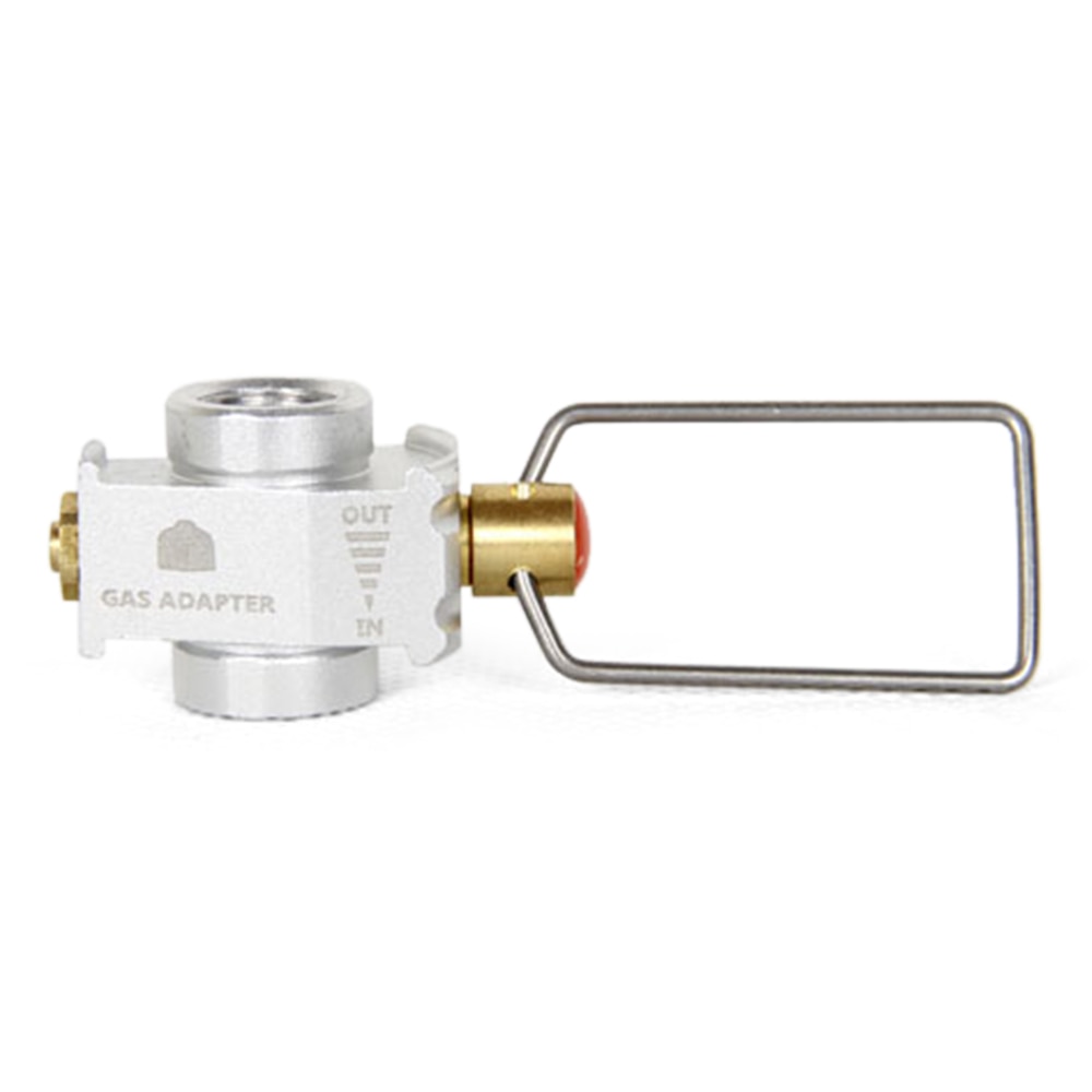 Camping Gas Stove Adapter Outdoor Gas Adaptor Valve Gas Saver Stove Convertor Shifter Refill Flat Tank Conversion Adapter