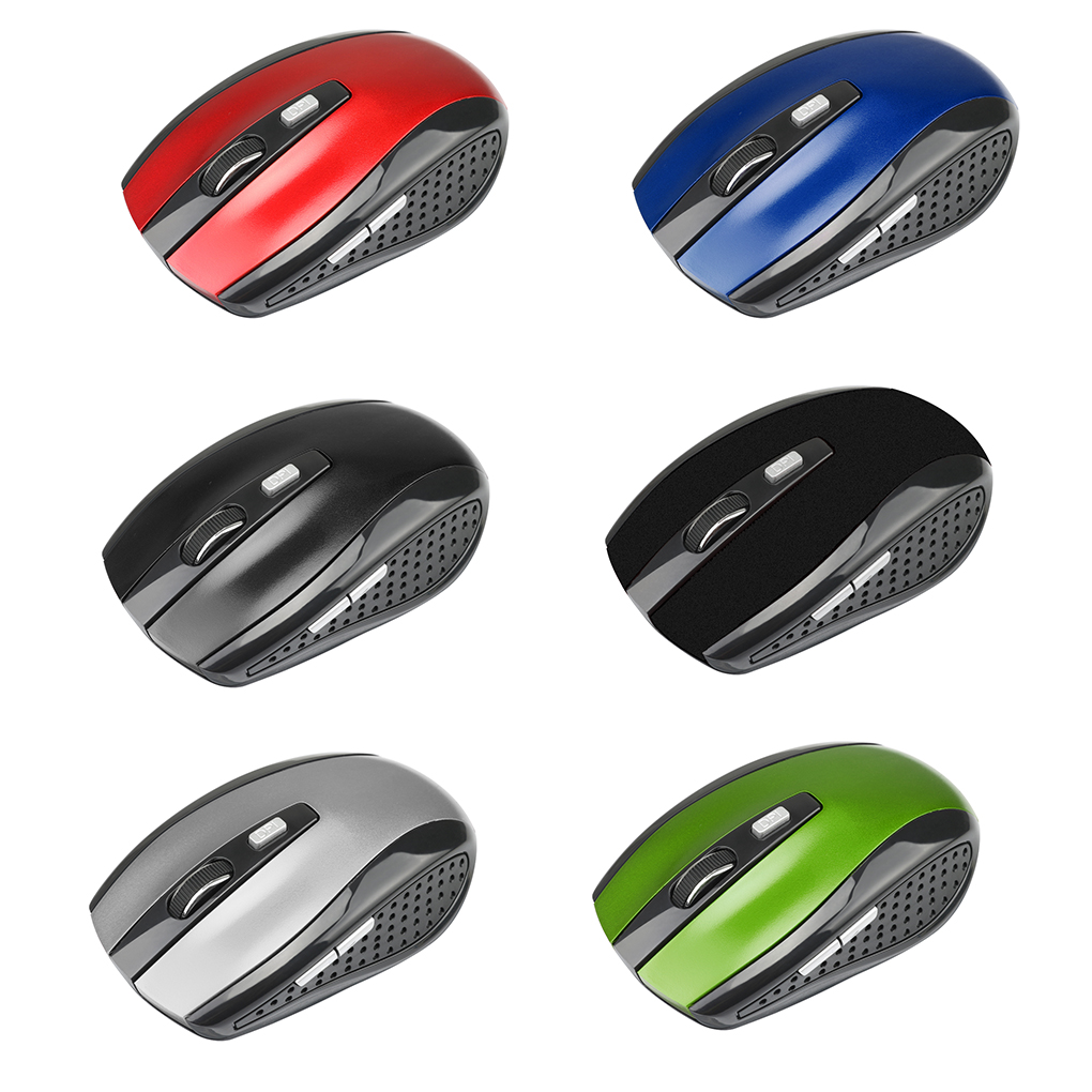 2,4G Drahtlose Maus Bluetooth Maus Ergonomische 800/1200/1600DPI 6 Stumm Tasten Maus Für MacBook Tablet Laptops computer PC
