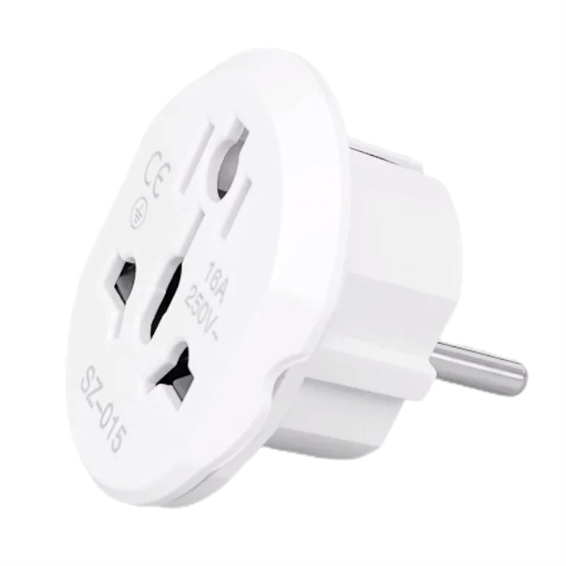 Universele EU Reisadapter - UK US AU naar EU Stekker AC Stopcontact Converter 250V 16A