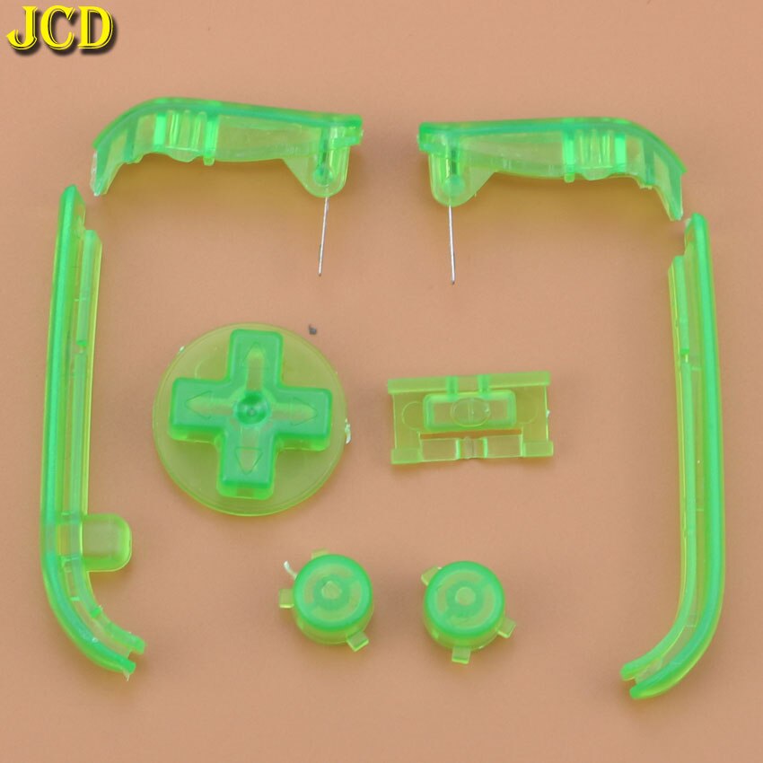 JCD Multi-Color Buttons Keypads L R A B Buttons For Gameboy Advance Buttons Frame For GBA D Pads Power ON OFF Buttons: C