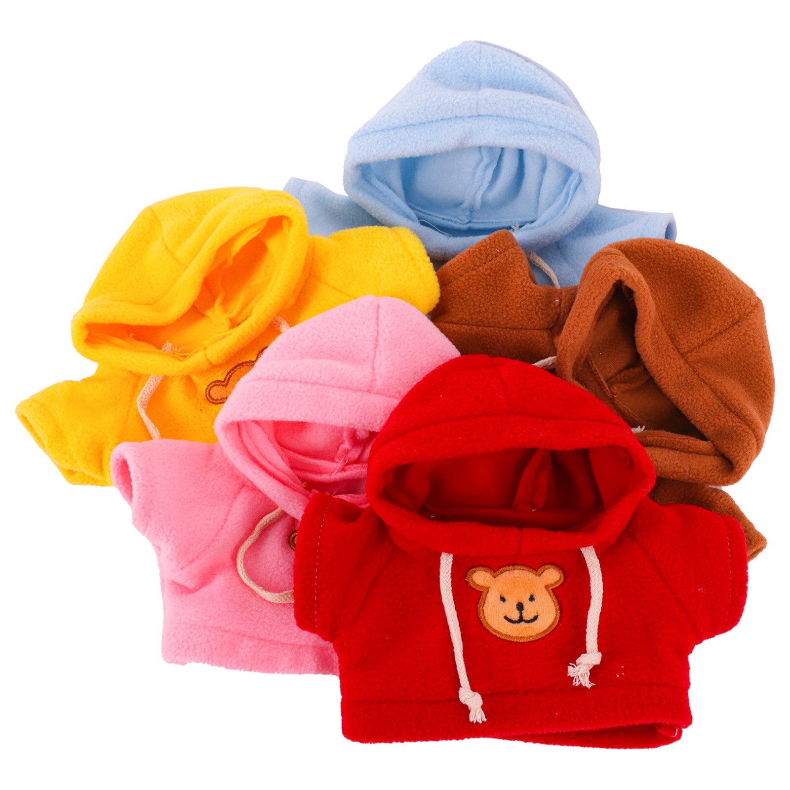 Lalafanfan – vêtements de poupée de canard en peluche multicolore, 30cm, accessoires, jupe douce, manteau en coton, hauts adaptés à la poupée de canard, jouets pour enfants, pour enfants