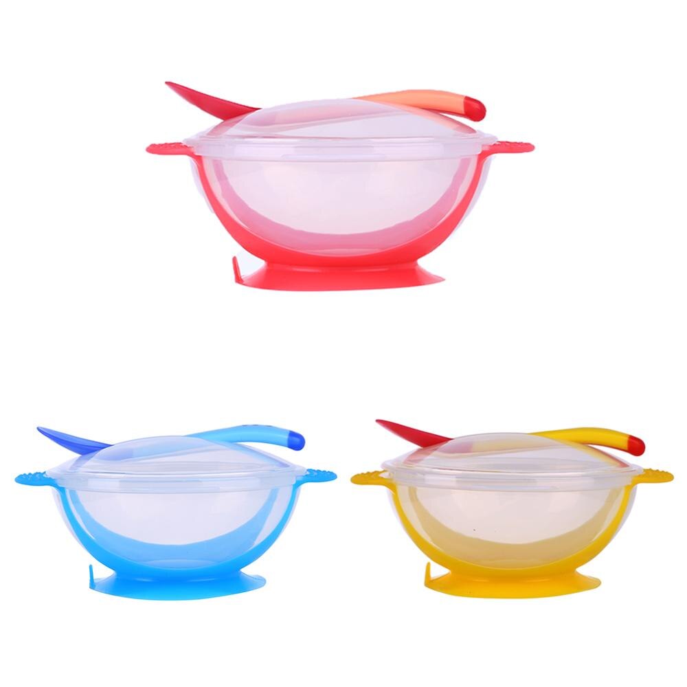 Baby Feeding Learning Dishes Baby Bowl anti spill bowl Assist Toddler Baby Food Dinnerware Kids Eating Train Gyro Bowl