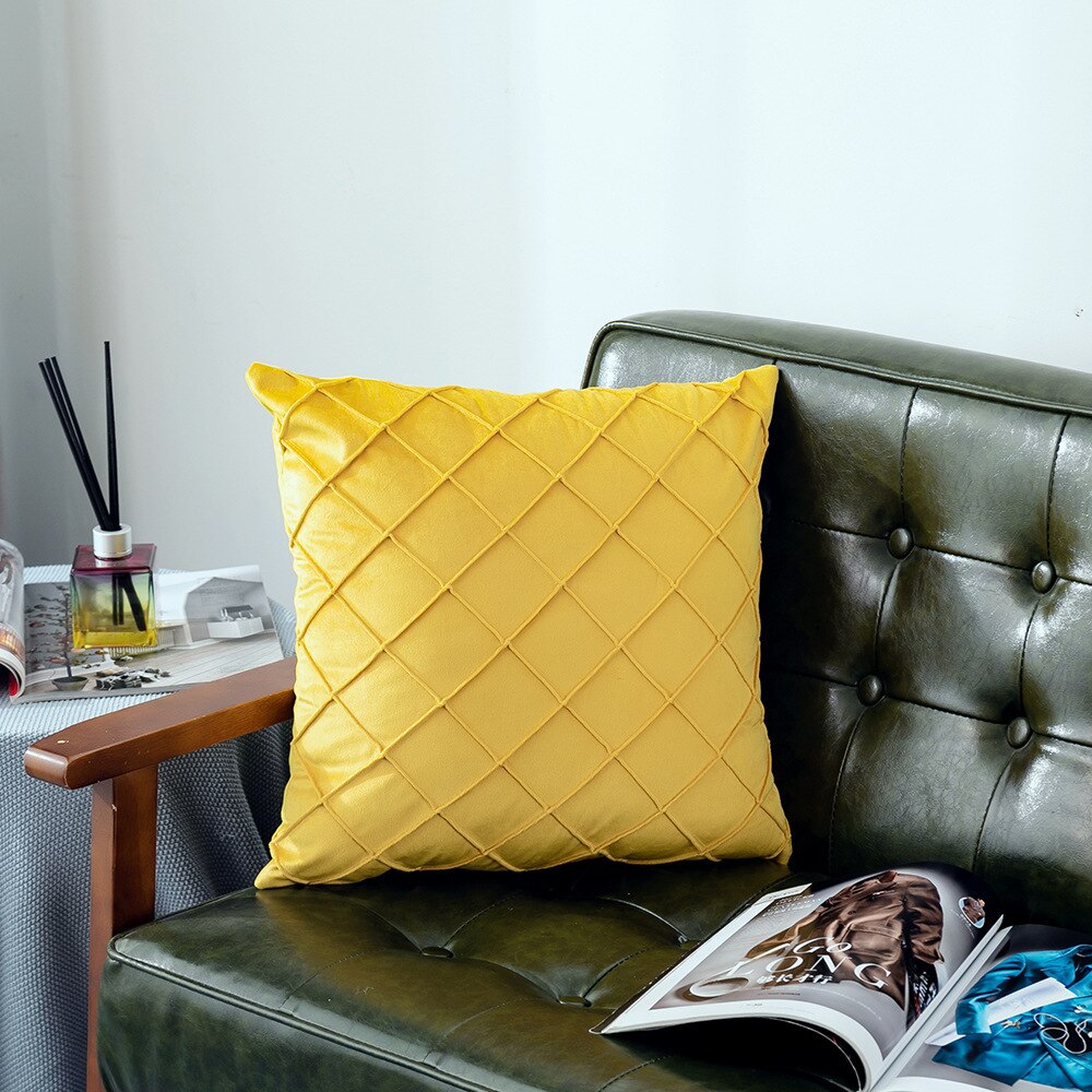 ZK20 Kinderen Kussensloop Fluwelen Kleine Rooster Bank Kussensloop Auto Zachte Korte Pluche Kussensloop Kinderen Speelgoed Kussen: C 45cm No pillow