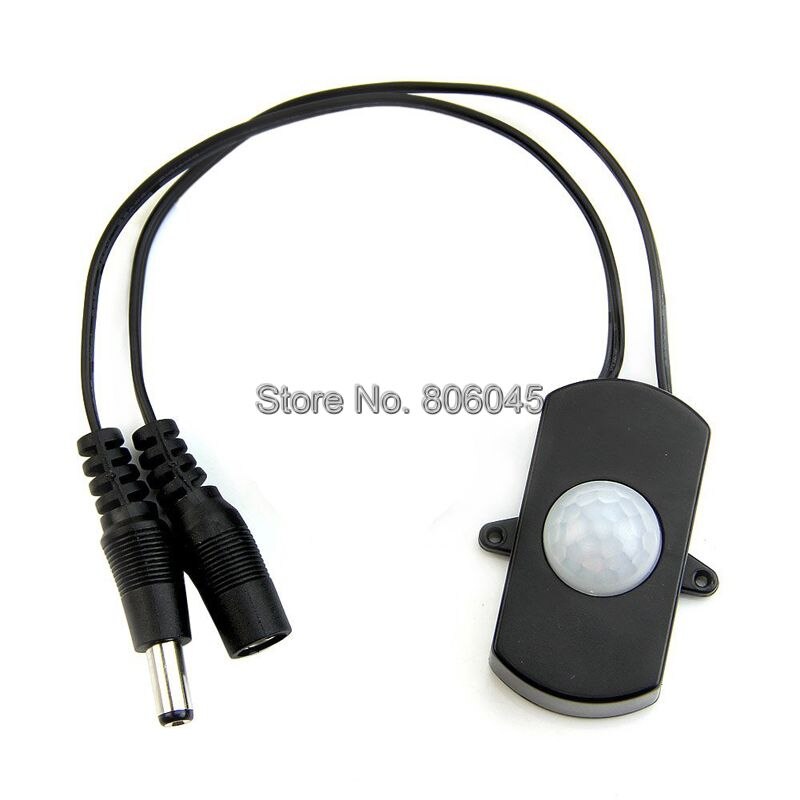 DC5V-24V 5A LED Streifen Automatische Mini PIR Körper Infrarot-bewegungsmelder Sensor Schalter mit Dc-anschluss für Einfarbige LED-streifen licht