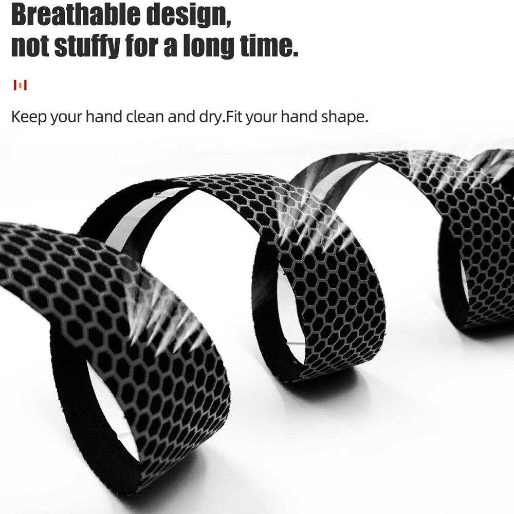 MOTSUV Bicycle Handlebar Tape Road Bike Silica Gel Tape EVA Soft Breathable Bike Bar Tape Fixed Gear Belt Bicycle Accessories