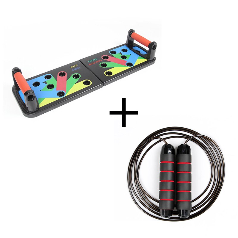 Push Up Rack Board Sport Bodybuilding Home Gym Pectoralis Training Board Arm Strength Fitness Equipment Push-Ups Stands: Blue