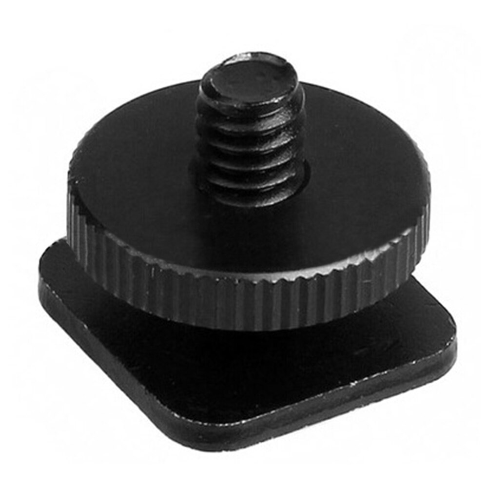1/4" 3/8 Tripod Screw to Flash Shoe Mount Adapter For DSLR SLR on Hotshoe Studio Accessory Screw