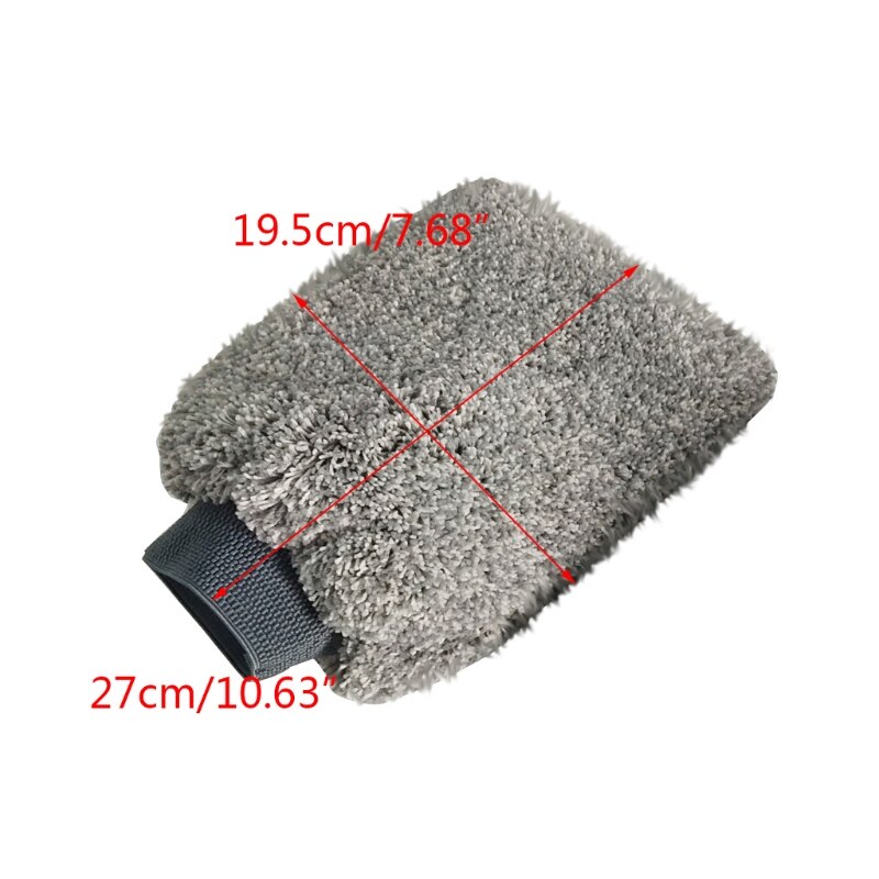 Galenecx Double Face Nettoyage Mitain Evoiture, Gant De