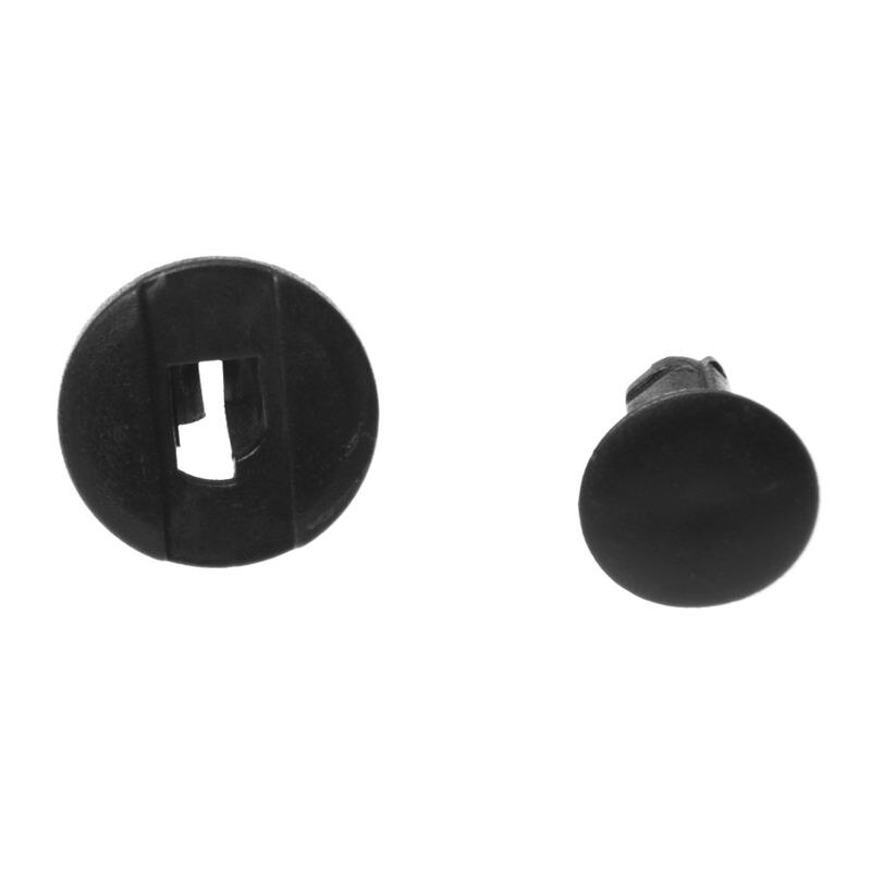 20 Pcs 8mm Hole Plastic Push Screw Rivet Fairing Panel Fixings Clips