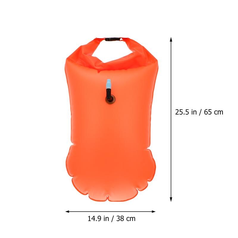 1pc 20L Inflatable Life-saving Bag Practical Diving Airbag Buoy Bag Float Bag