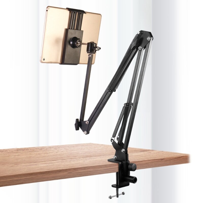 Heavy-Duty Metal Table Mounting Clamp Cantilever Bracket Clamps Arm Stand Holder Solid Clamp Bases Mounting Accessory