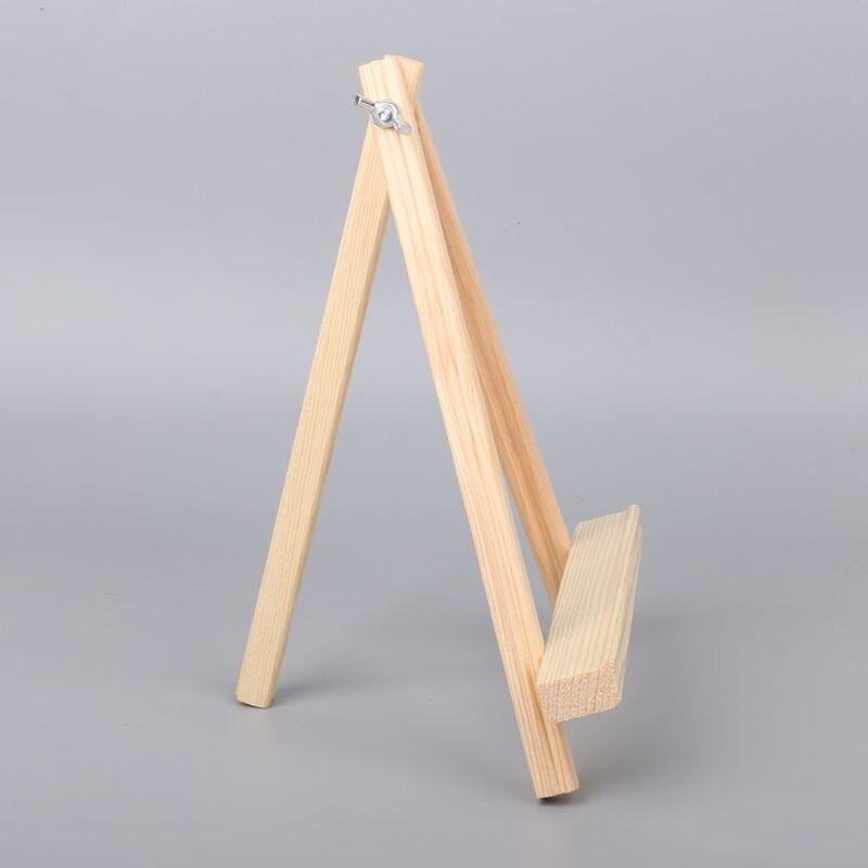 18X24 cm Mini Künstler Holz Staffelei Hochzeit Tisch Karte Stand Anzeige Halfter Für Party Dekoration