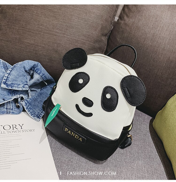 Børne skoletasker til #39 børn taske børnehave 3-4-7 pige dreng simpel lys panda sød skole rygsæk rugzak: Stor sort