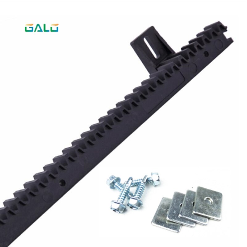 GALO nylon gear rack rail for auto sliding gate opener 1 m per pc 1 order