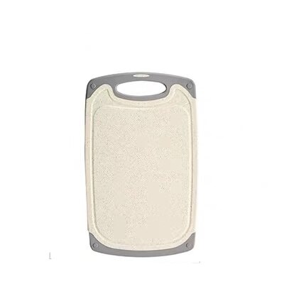Wheat Straw Non-Slip Hangable Chopping Board Multifunctional Heat-Resistant Eco-Friendly Cutting Boards Kitchen Tools: Beige / 24x39.7cm