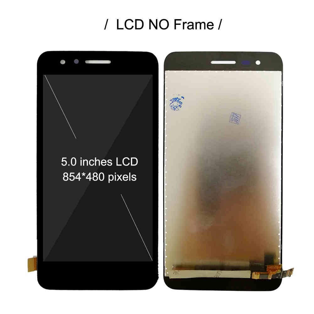 LCD With Frame For LG K7 X230 X230i X230K X230DSF Display Screen Touch Digitizer Assembly For LG K4 M160 M150 Full LCD