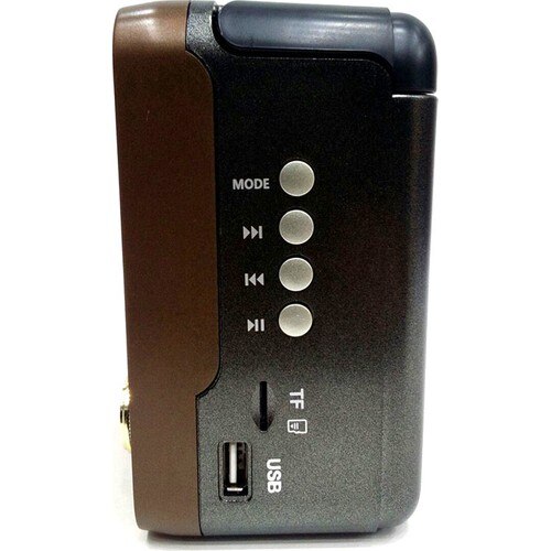 Mega Nostalgic Antique Rechargeable Radio Music Mp3 Player Usb Tf Aux 1967U Antıka