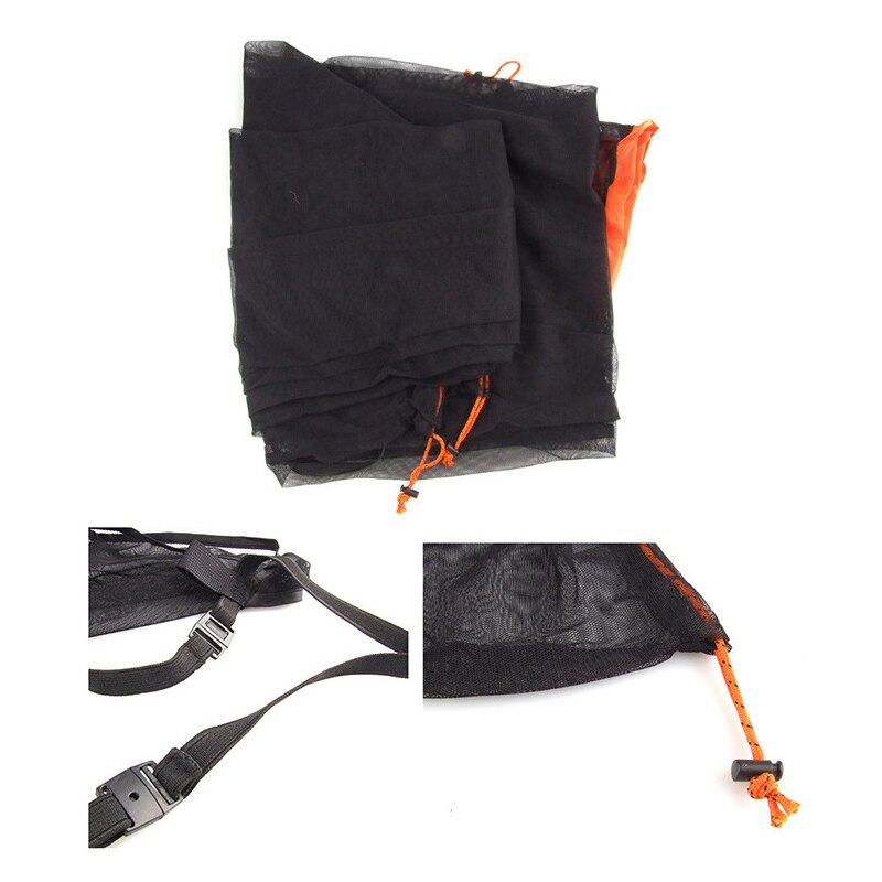 Vissen Anti-Muggen Kleding Muggenmelk Pak Outdoor Camping Tuinieren Adventure Mesh Anti Bee Pak Ademende Kleding