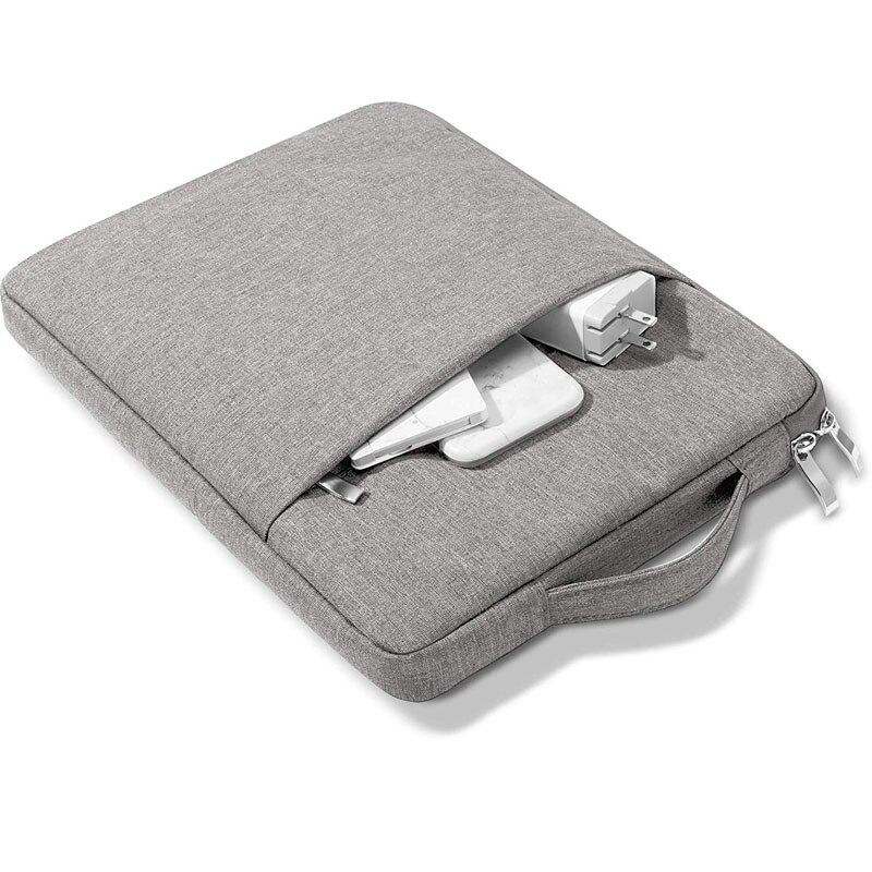 Tablet Case Sleeve Bag Cover for Apple iPad 7th Gen 10.2" Protective Pouch Shockproof Case for iPad 10.2: Light Grey