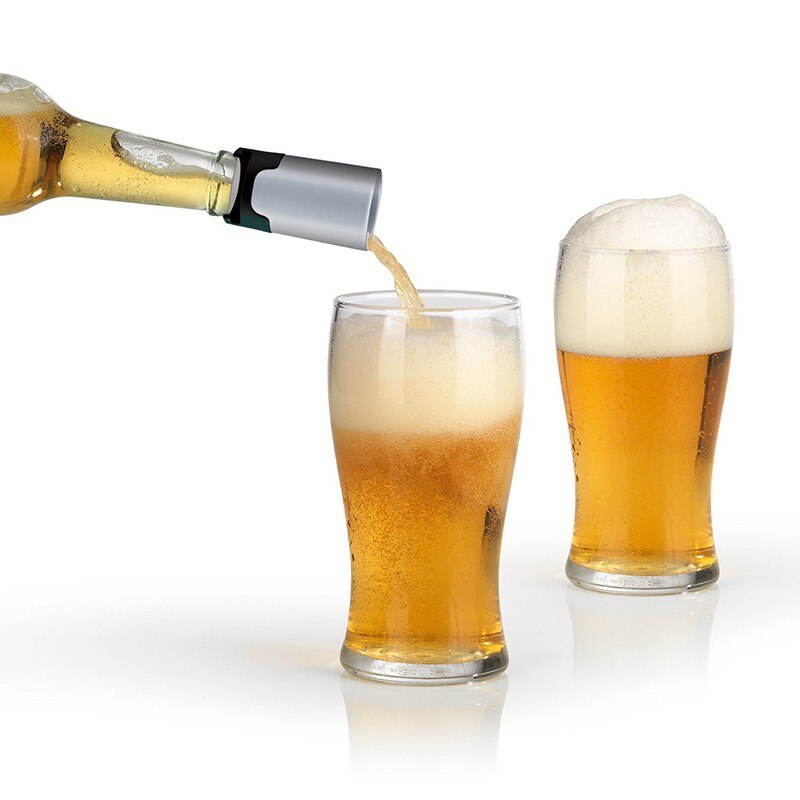 Beer Bubbler Household Supersonic Foaming Machine Portable Beer Foam Maker Sonic Foamer for Ice Beer