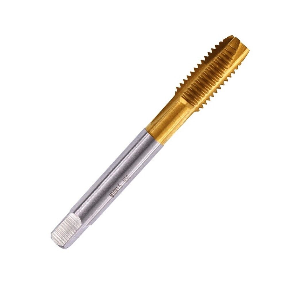 HSS Steel Screw Tap Titanium Coated Spiral Metric Thread Tap M2/M2.5/M3/M3.5/M4/M5/M6 Hand Tap woodworking tools
