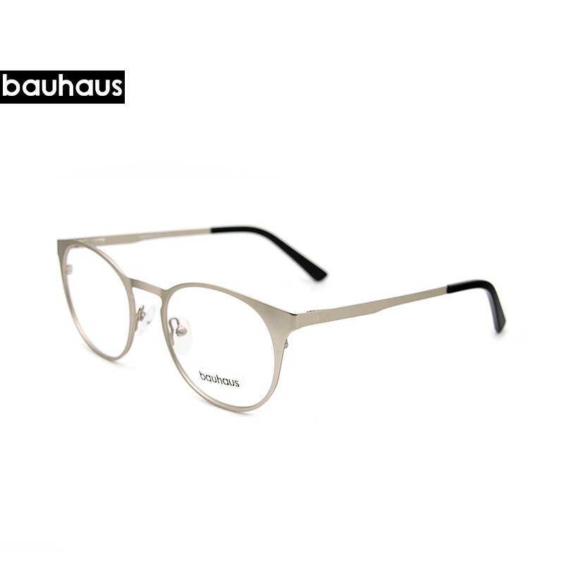 Bauhaus-Gafas de metal X106 para hombre o mujer, bastidor para el imán