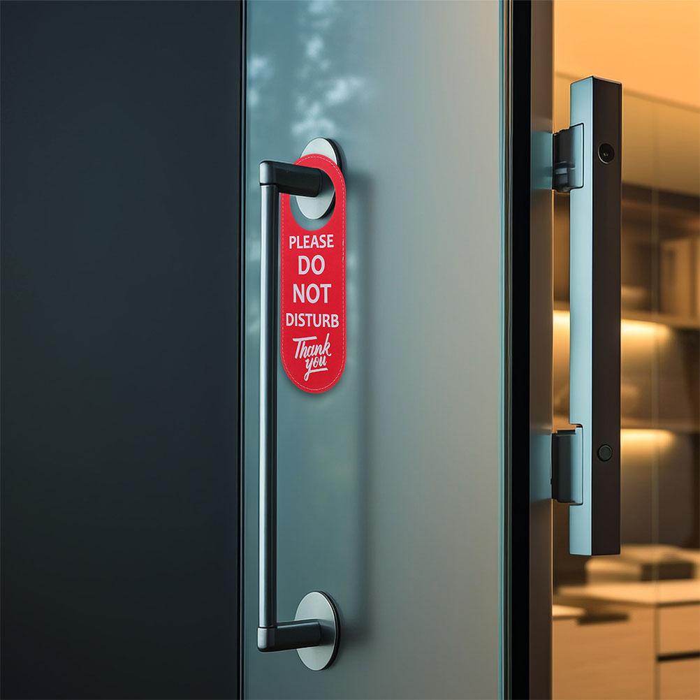 3 stk. «ikke forstyrr»-skilt, personvern, dørhenger, morsomme kleshengere, håndtak, skilt til dører på kontoret