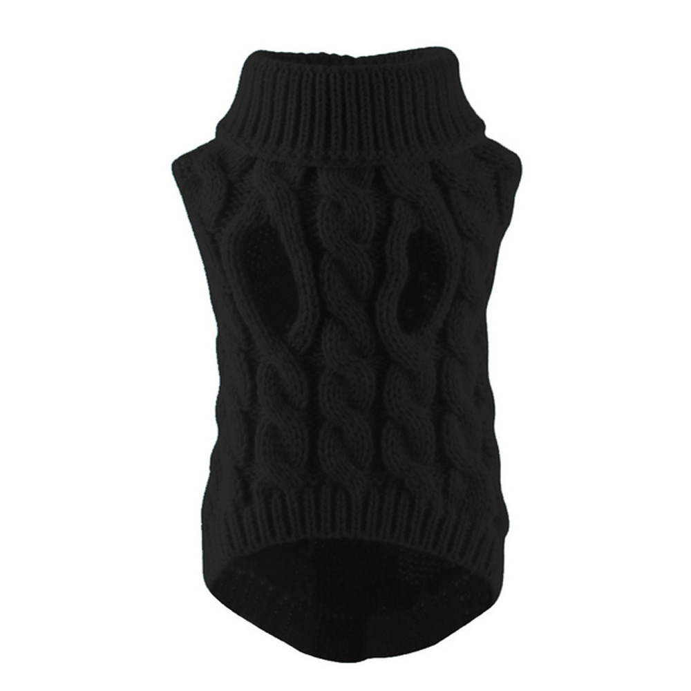 Suéter de punto cálido para gatos Sphynx, ropa de invierno para mascotas, ropa para gatos, jerséis para cachorros y gatitos Katten Kedi, ropa para gatos: L / Negro