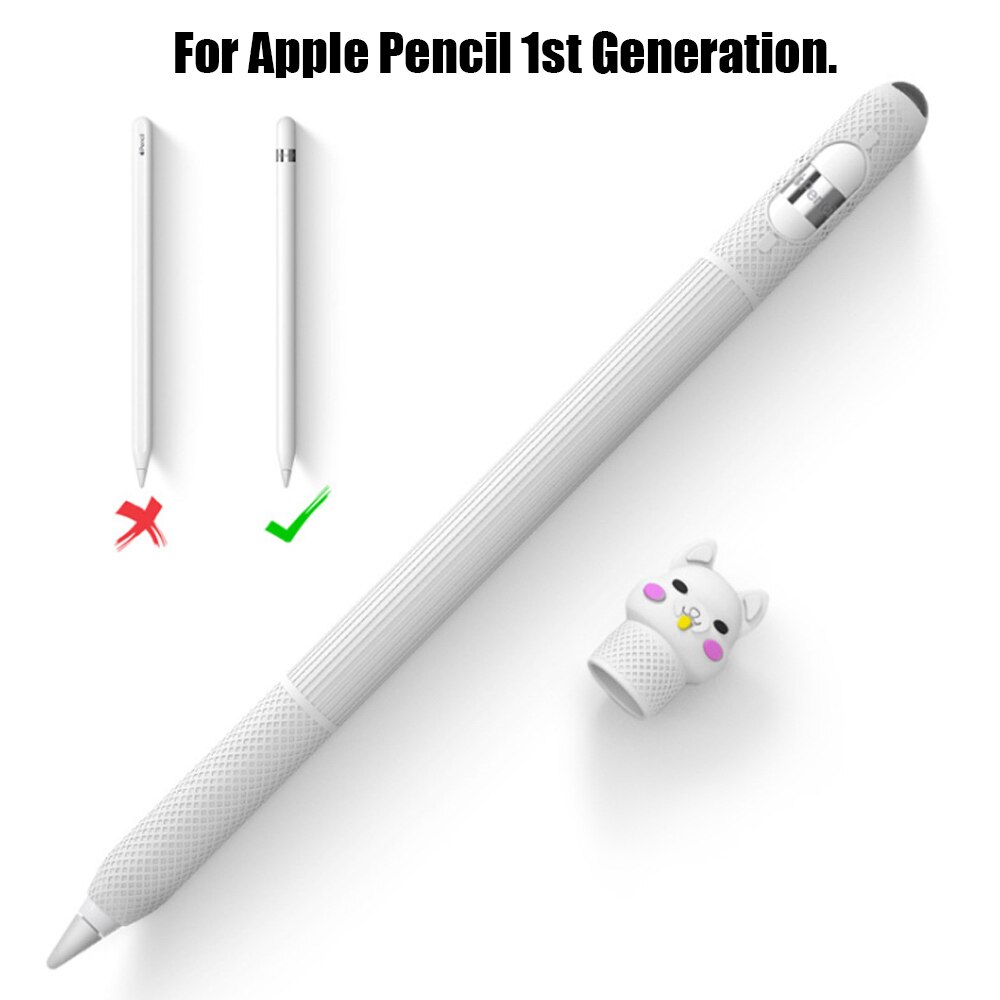 Für Apple Bleistift Fall Cartoon Bär Weiche Silikon Halter Stylus Stift Abdeckung Kompatibel Für Ipad Tablet Touch Stift Schutzhülle