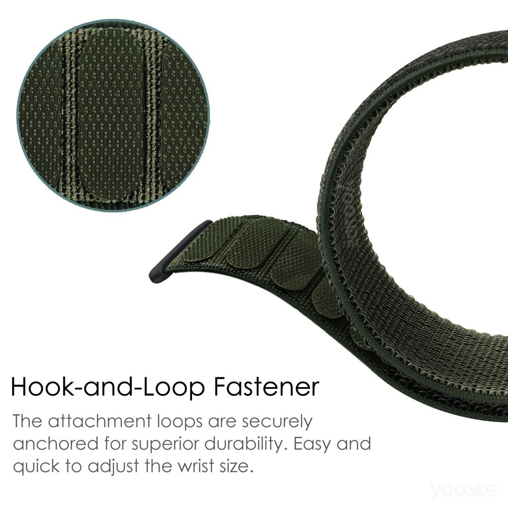 Fenix 6X/Fenix 5X 26mm QuickFit Watch Band Lightweight Nylon Loop Soft Sport Breathable Wristband Strap for Garmin Fenix 5 Plus