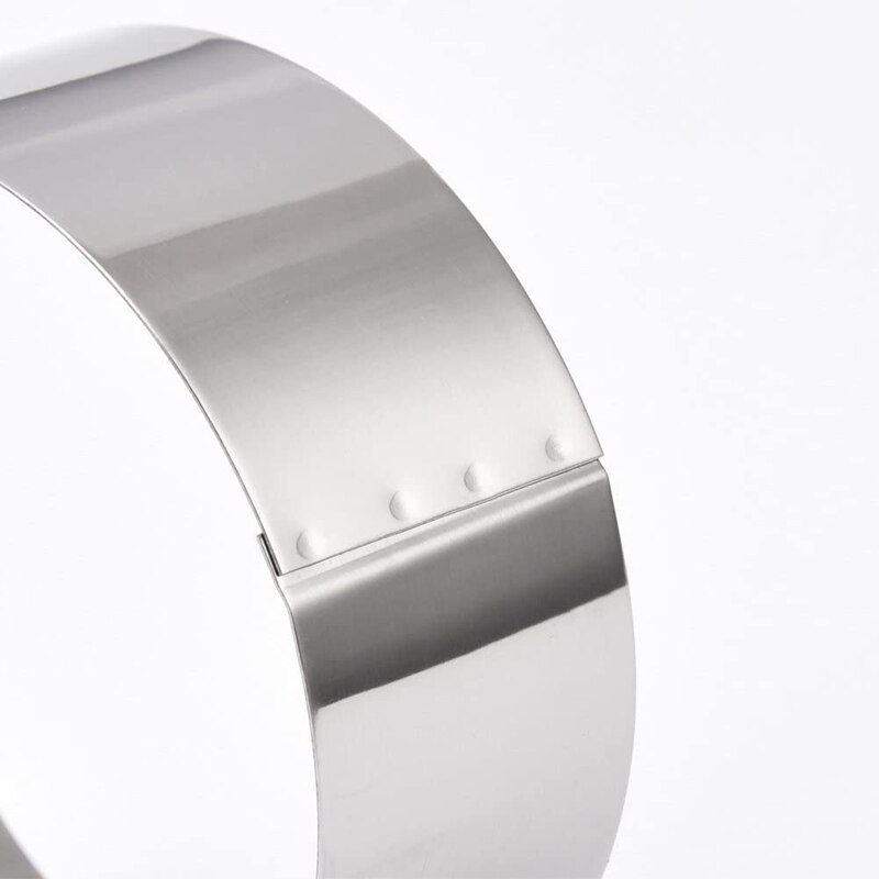 Pasta Cup Met Druk Ringen Voor Gebak Gebak Snijders Ring, Rvs, Ronde