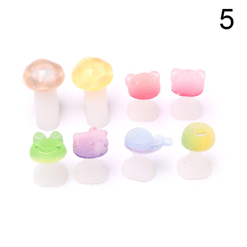 8 stuks zachte siliconen teenspreiders, voet- en vingerverdelers, manicure, pedicure, nagelkunstgereedschap, bloemenhouder, accessoire: En