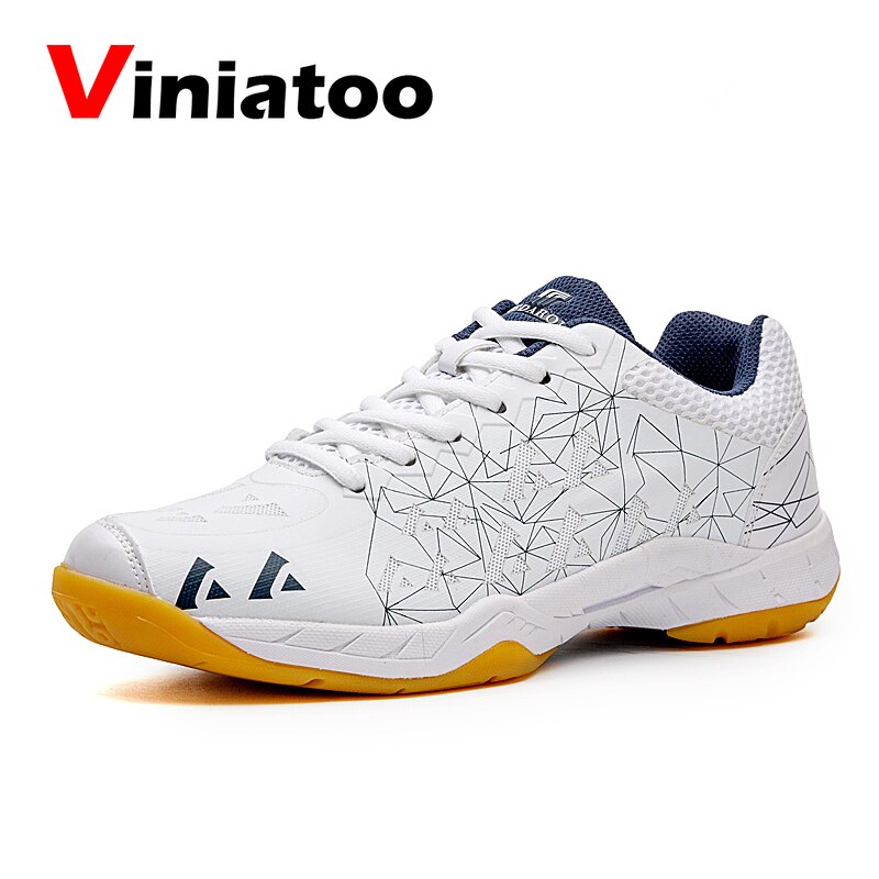 Neue Herren Badminton Schuhe Weiß Blau Männer Frauen freundlicher Anti Unterhose Tennis Schuhe Größe 36-45 Licht Gewicht Badminton turnschuhe Damen