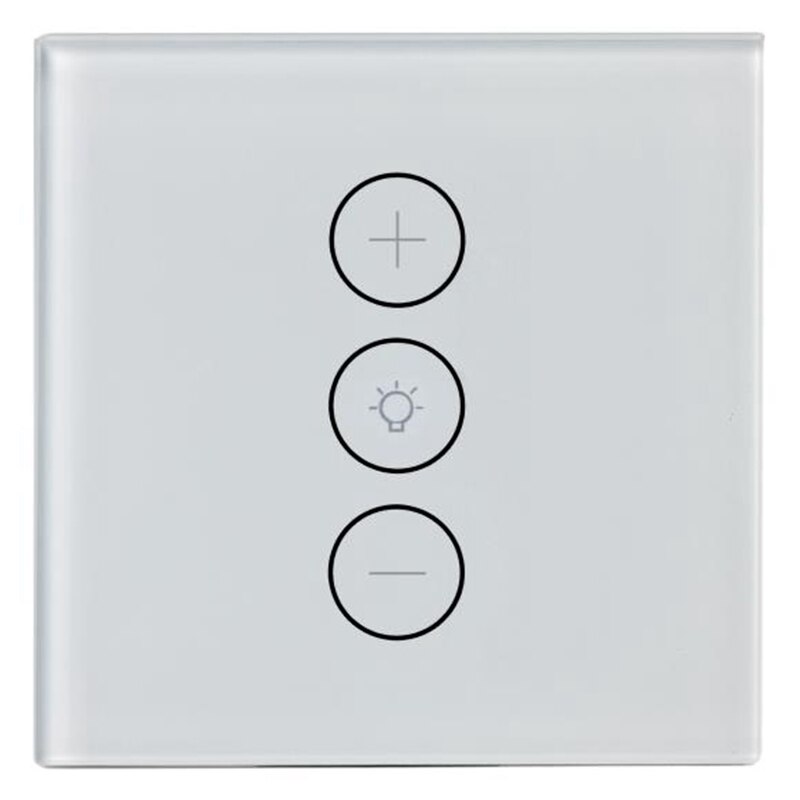 Toepassing Controle Wifi Smart Traploze Lichtschakelaar Dimmer Eu Standaard Muur Druk Controle Met Alexa Google Assistent: Default Title