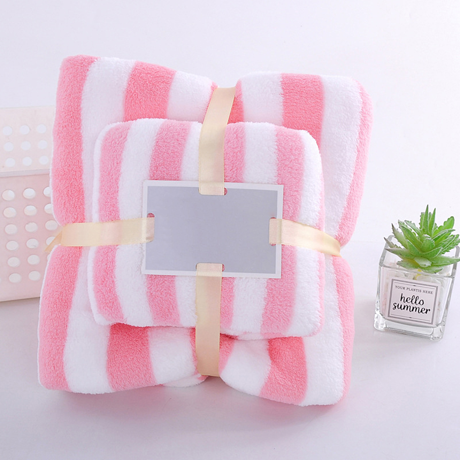 Bath Towel Set Friendly To Skin Ultra Soft Thickened Hair Drying Towel Superior Absorbency Dense Cotton Shower Towel: 27#