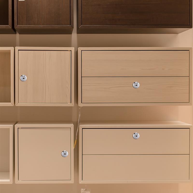 16mm 20mm 25mm 30mm Drawer Locks With 2 Keys Lock Furniture Hardware Door Cabinet Lock For Office Desk Letter Box Cam Locks