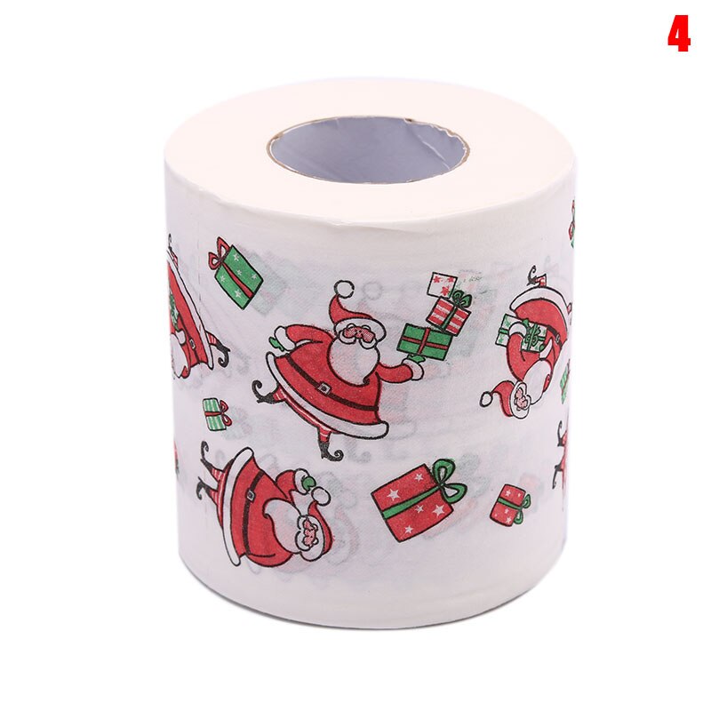 Rollo de papel higiénico para decoración, Navidad, hogar, Reno, Papá Noel, árbol de Navidad: 4