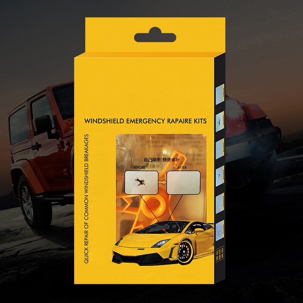 1Pcs Made Of Material Durable Car Windscreen Crack Repair DIY Kit Chip Window Glass Wind Screen Scratch Repair