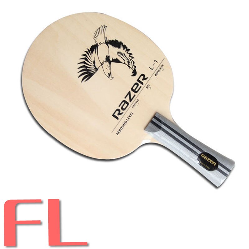 Razer L1 L-1 table tennis RACKET training floor Table Tennis Blade for PingPong Racket woo: shakehand long FL